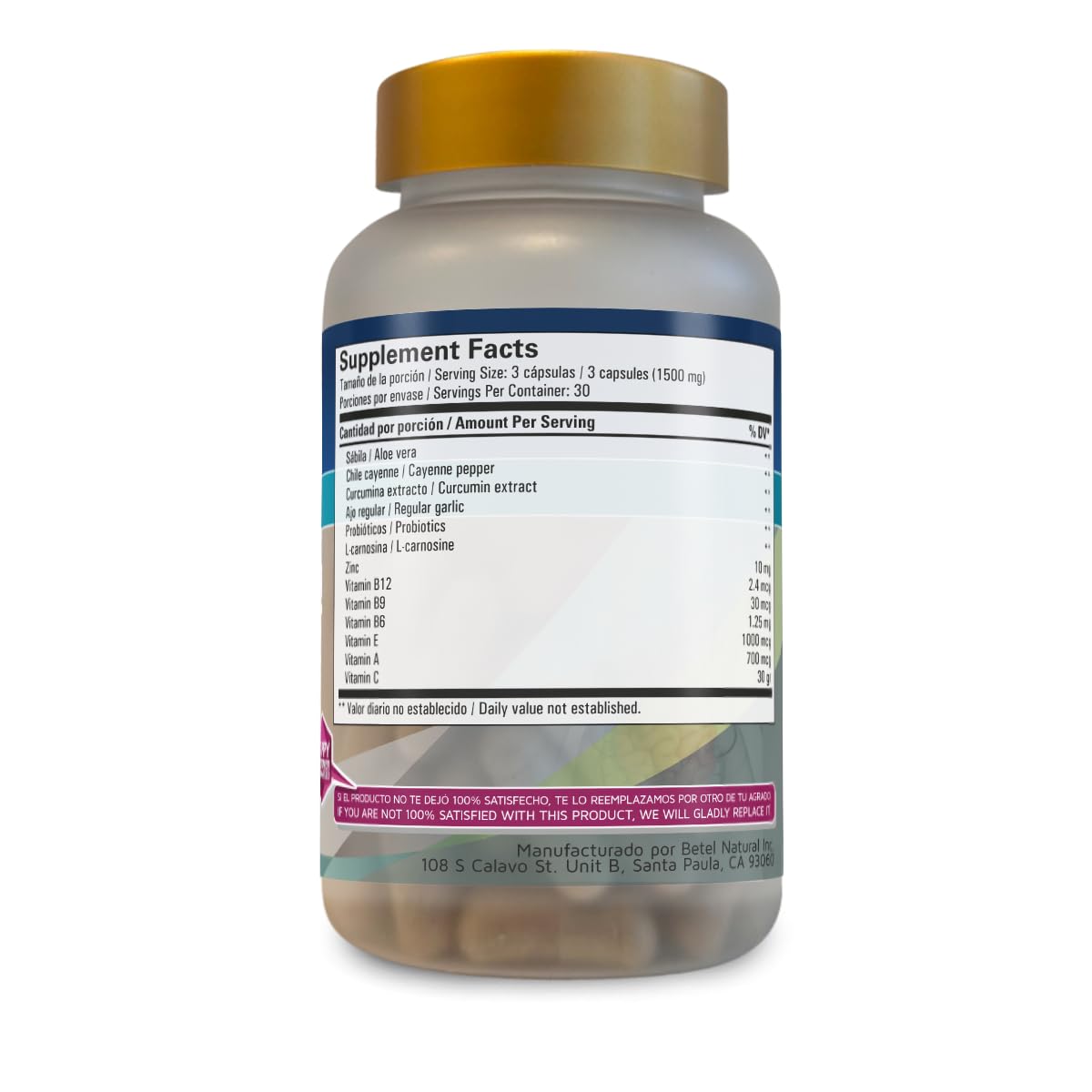 Betel Natural Gastribye Capsules 1 Capsule