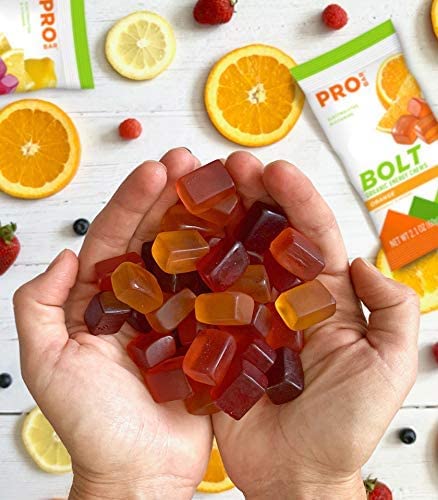 PROBAR BOLT Organic Energy Chews Orange, Pack of 12