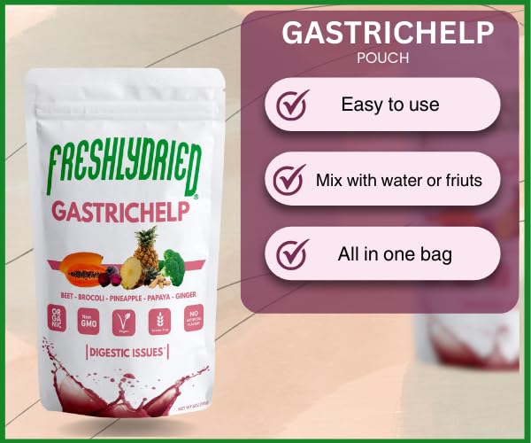 Freshlydried GastricHelp Powder, 6 Ounces
