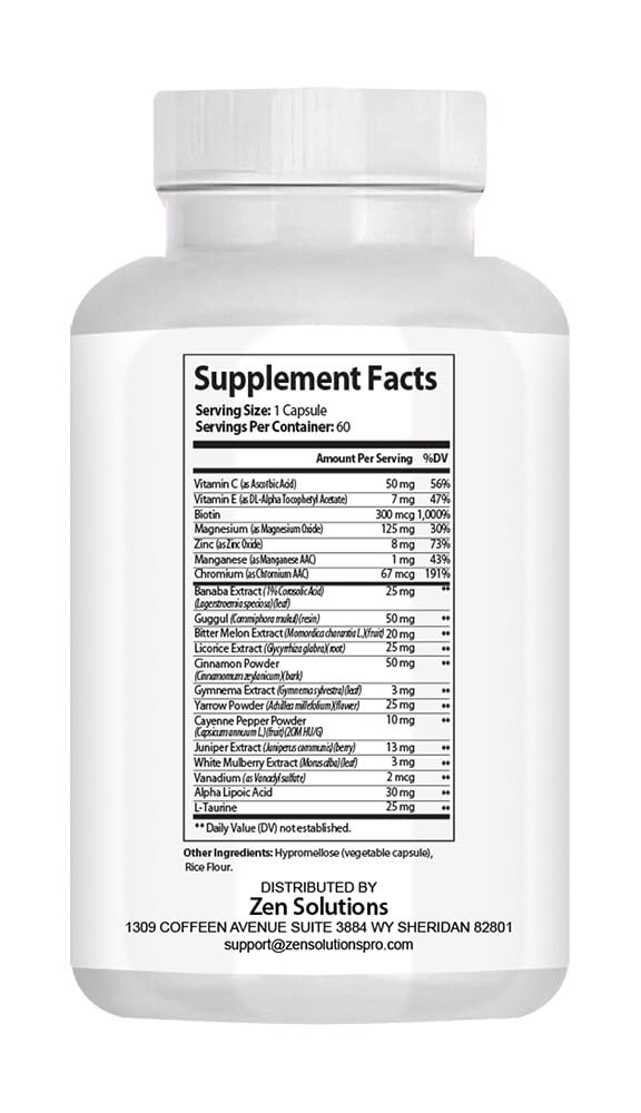 nutradash Nervozen Nerve Health Support Capsule 60 Count