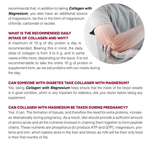 Ana María Lajusticia Collagen with Magnesium Tablets, 450 Count (Pack of 2)