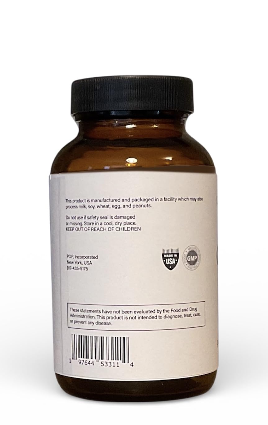 Prince of Peptides, Inc Gip-36 Daily General Wellness Dietary Supplement with Capsaicin 30 Capsules