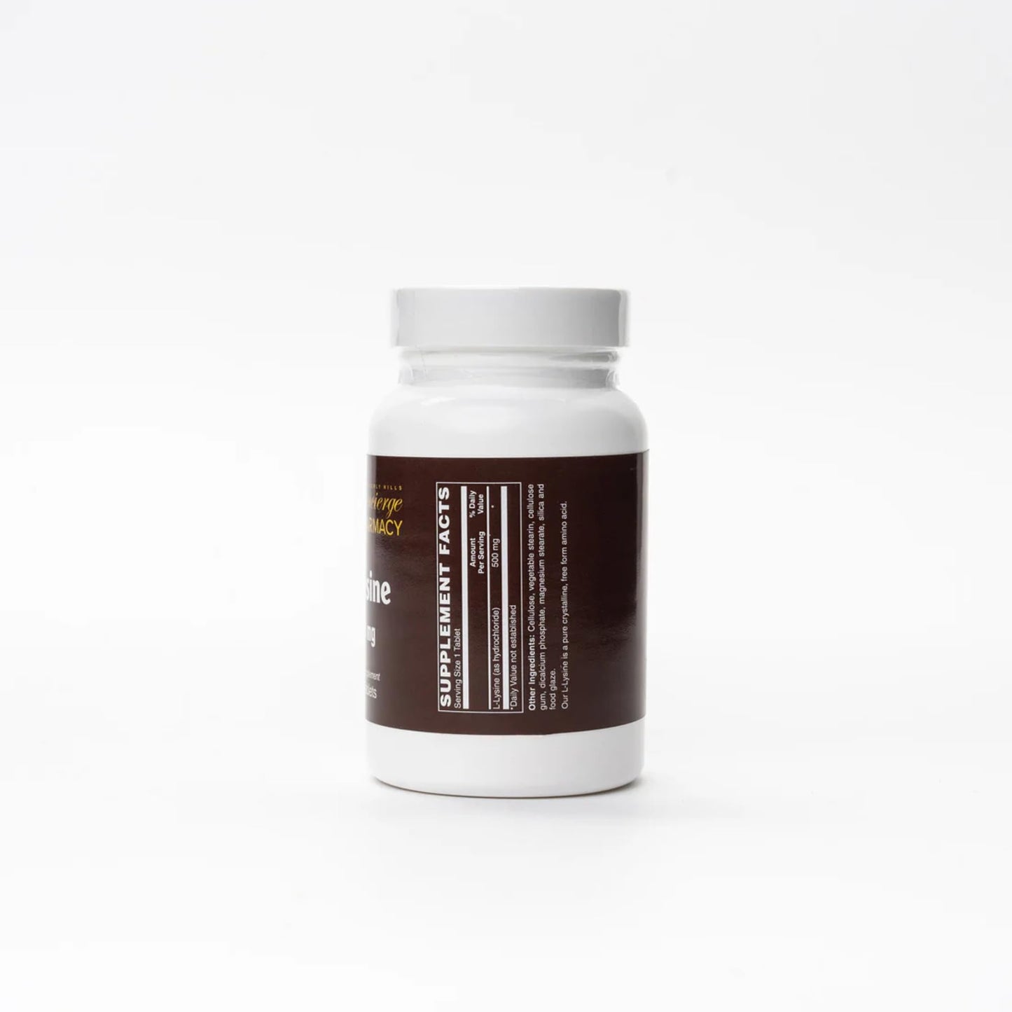Generic L-Lysine 500 mg Tablets, 100 Count
