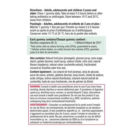 Jamieson Laboratories Probiotic Gummies 45 Count
