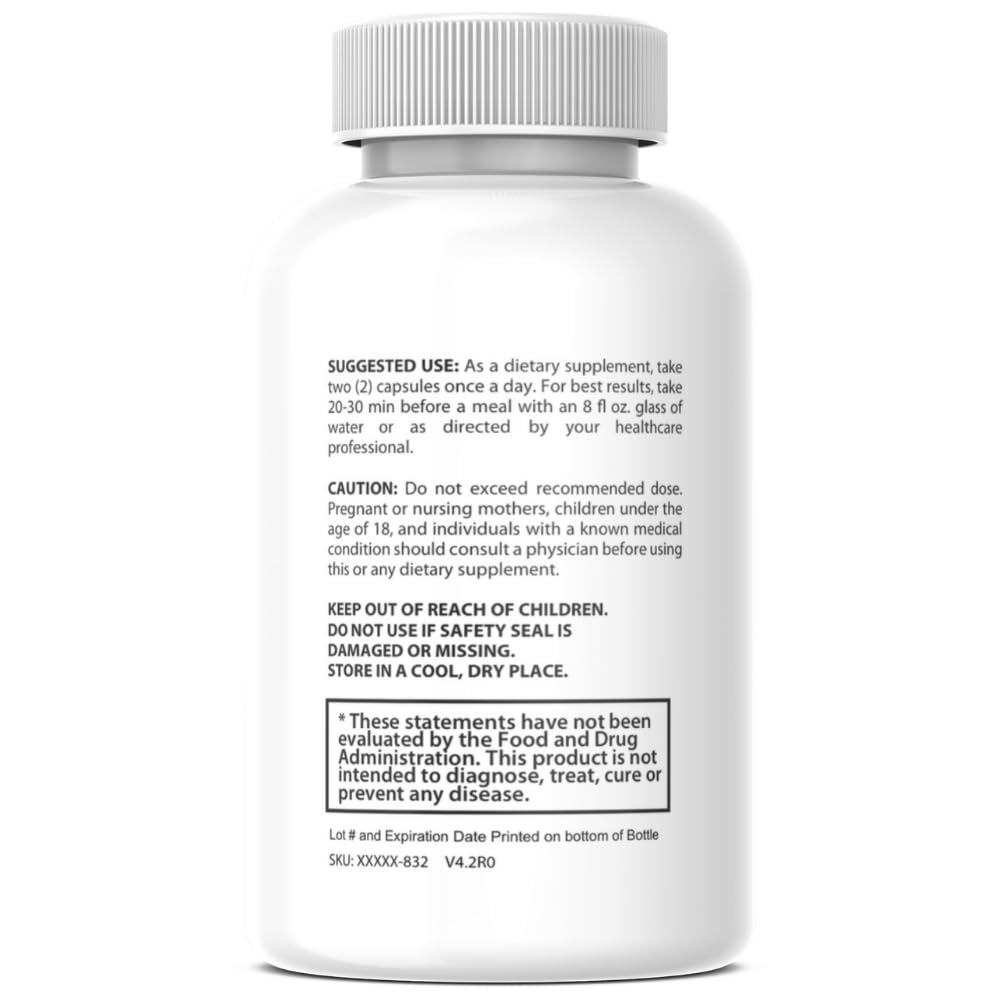 SuppNature Berberine Plus Supplement 1200mg Capsules, 60 Count