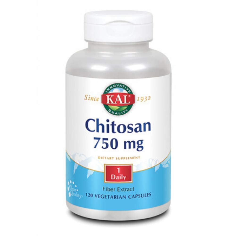 KAL Chitosan 750 mg Tablets, 120 Tablets
