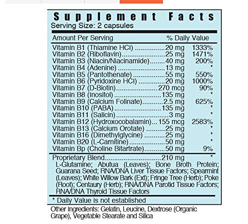 Systemic Formulas Stress Complex Capsule 60 Count