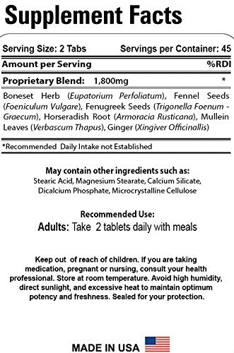 Organic Farms Vitamins Air Supply Nutrients for Healthy Lungs, 90 Tablets