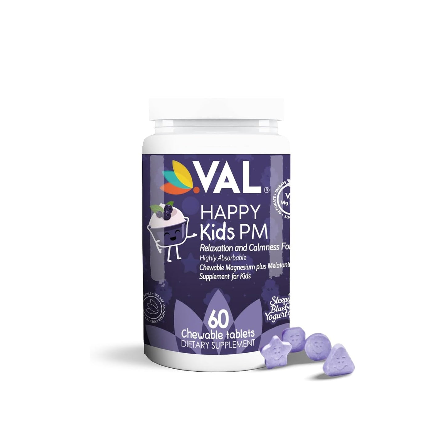 VAL Happy Kids Chewables Bundle Chewable Tablets, 2-Count