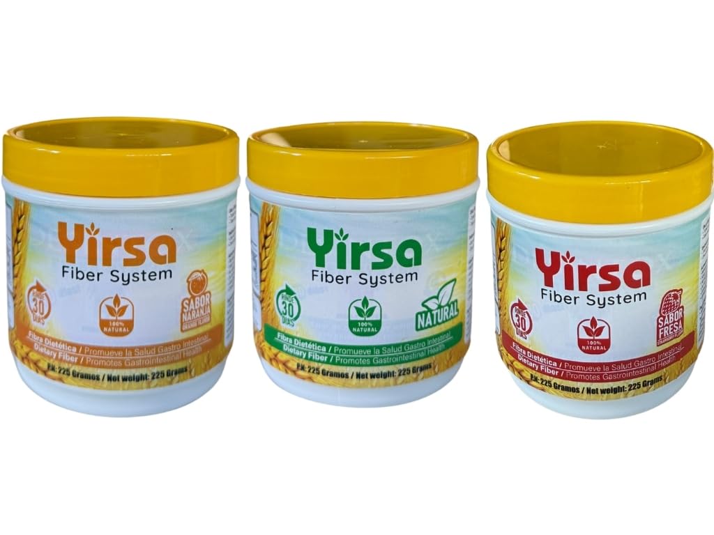 Yirsa Fiber System Strawberry Powder 7.94 oz
