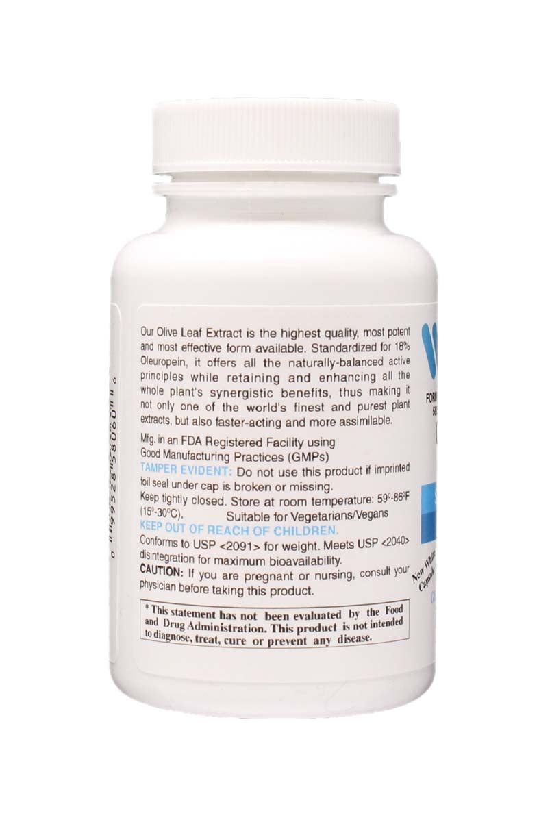 Wonder Laboratories Olive Leaf Extract (18% Oleuropein) Capsules 60