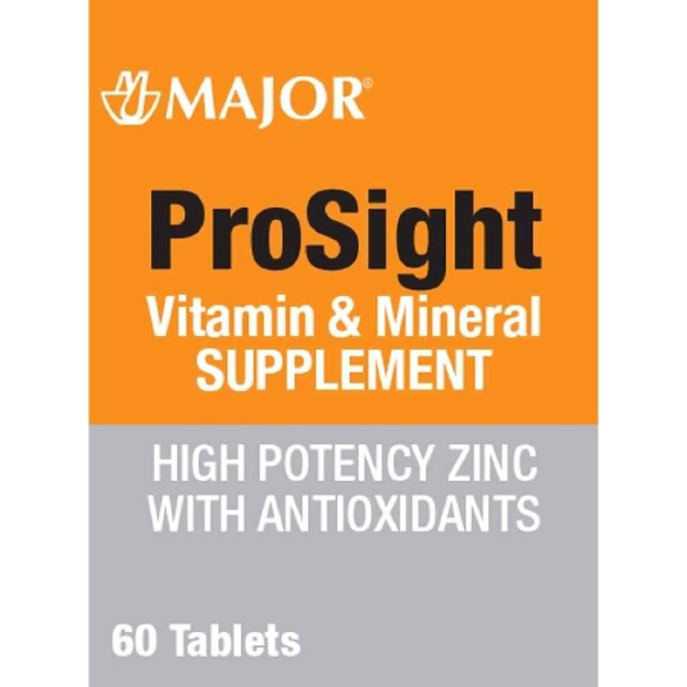 MAJOR ProSight Vitamin & Mineral Supplement Tablets, 60