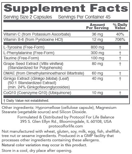 Protocol for Life Balance Ortho Focus Capsules, 90 Count