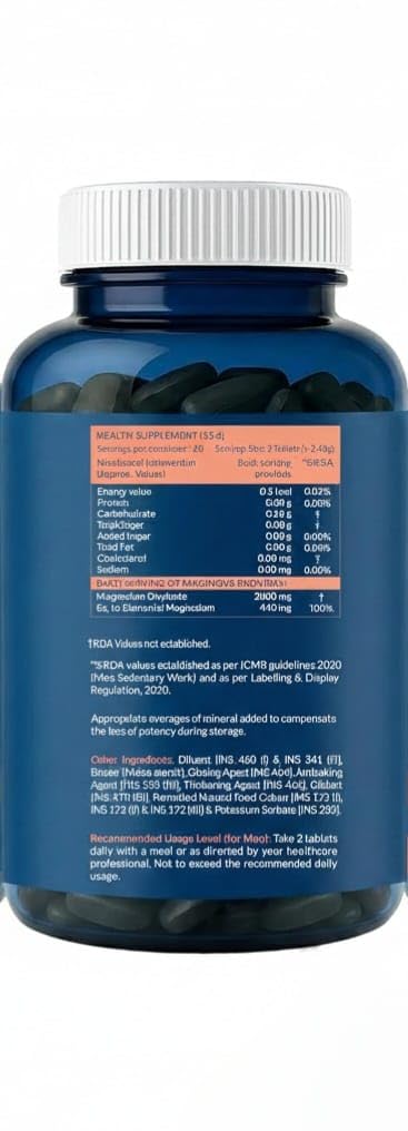Generic Magnesium Glycinate 2000mg Tablet, 120 Tablets