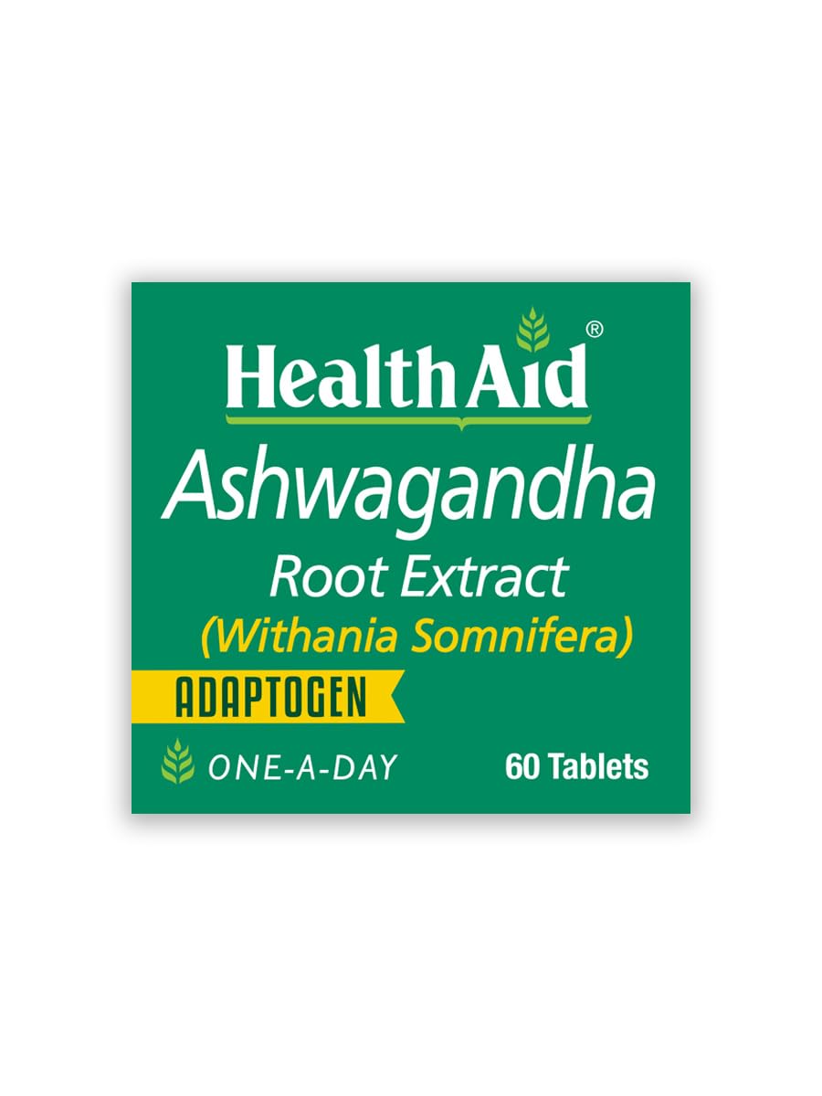 HealthAid Ashwagandha 350 mg Tablets, 60 Count