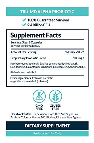 Medix Alpha Probiotics Capsules, 60 Count