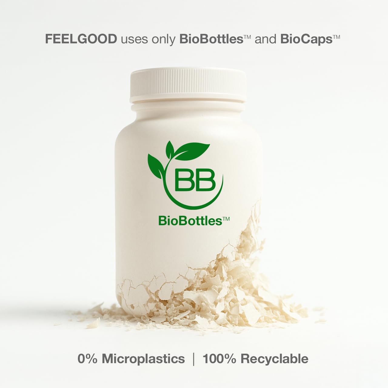 FeelGood Superfoods L-Tyrosine with Vitamin B6 (P-5-P) 1000 mg Capsule, 60 Count