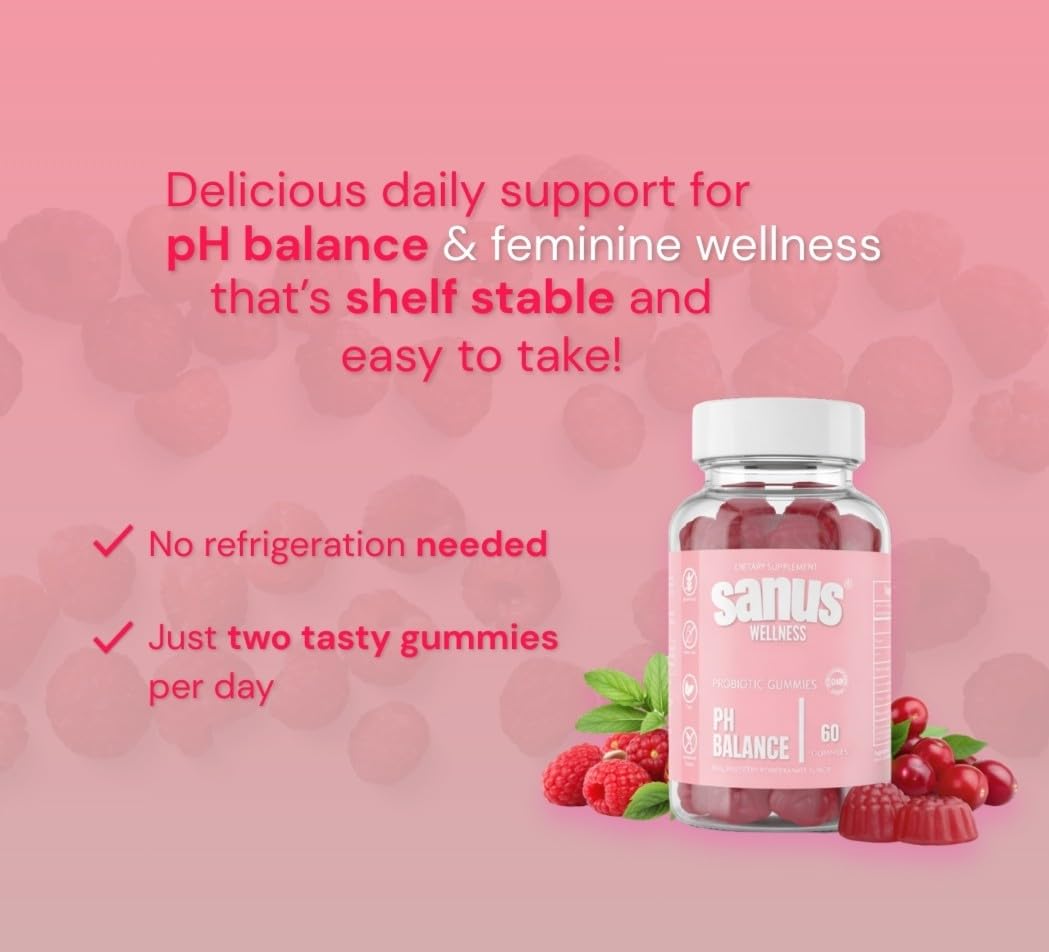 Sanus Wellness Probiotics for Women Gummy - 60 Gummies