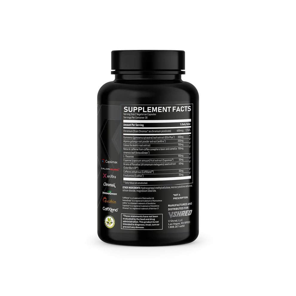 VShred MD Burn Evolved 2.0 Capsule, 60 Count