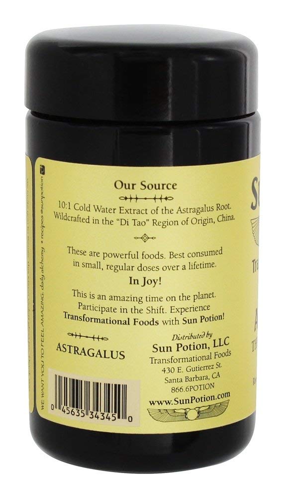 Sun Potion Astragalus Root Extract Powder 10:1, 60 g