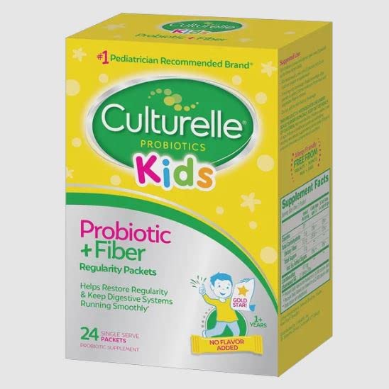 Culturelle Kids Regularity Probiotic & Fiber Dietary Supplement Powder 30.6