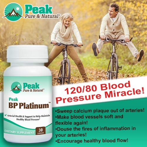 Peak Pure & Natural Peak BP Platinum, 30 Capsules
