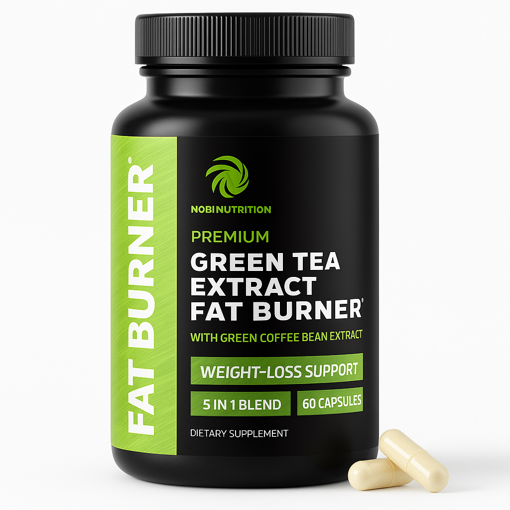 Nobi Nutrition Green Tea Weight Loss Pills Capsule 60 Count