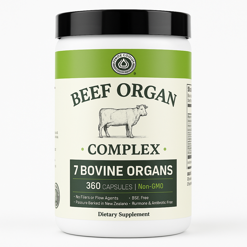 Left Coast Performance Beef Organ Supplement Capsules 360 Count