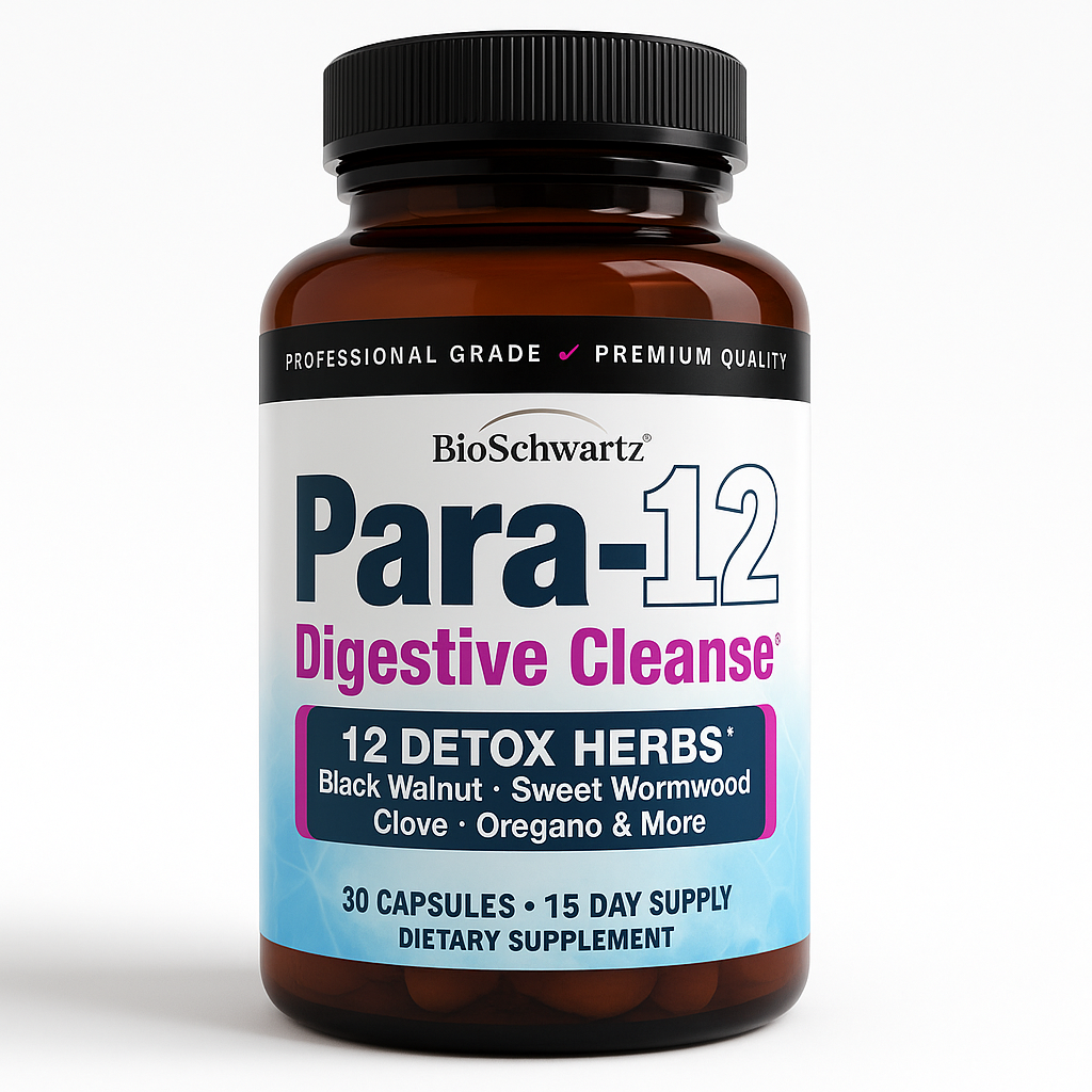 BioSchwartz Wormwood Black Walnut Clove Digestive Cleanse Capsule 30ct