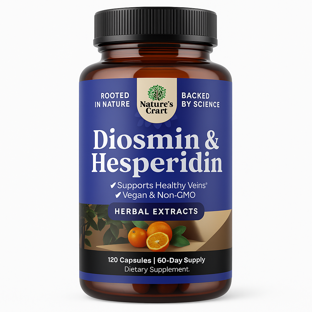 Nature's Craft Diosmin Hesperidin Capsule 120 Count