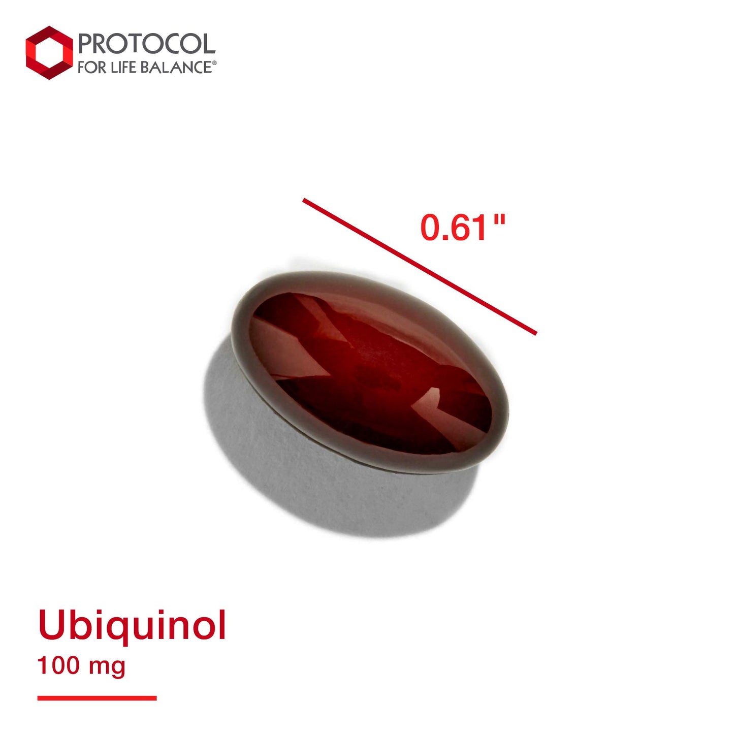 Protocol For Life Balance Ubiquinol 100 mg CoQ10 Softgels 60