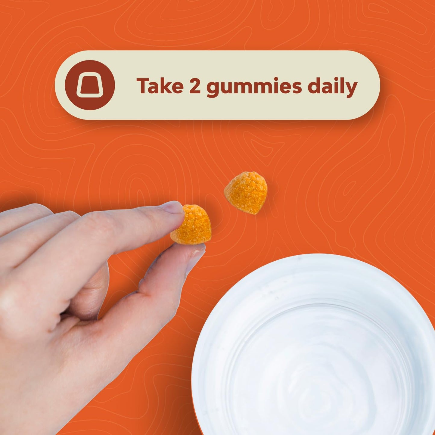 Natures Craft Turmeric Curcumin Immune Support Gummies, 60 Count