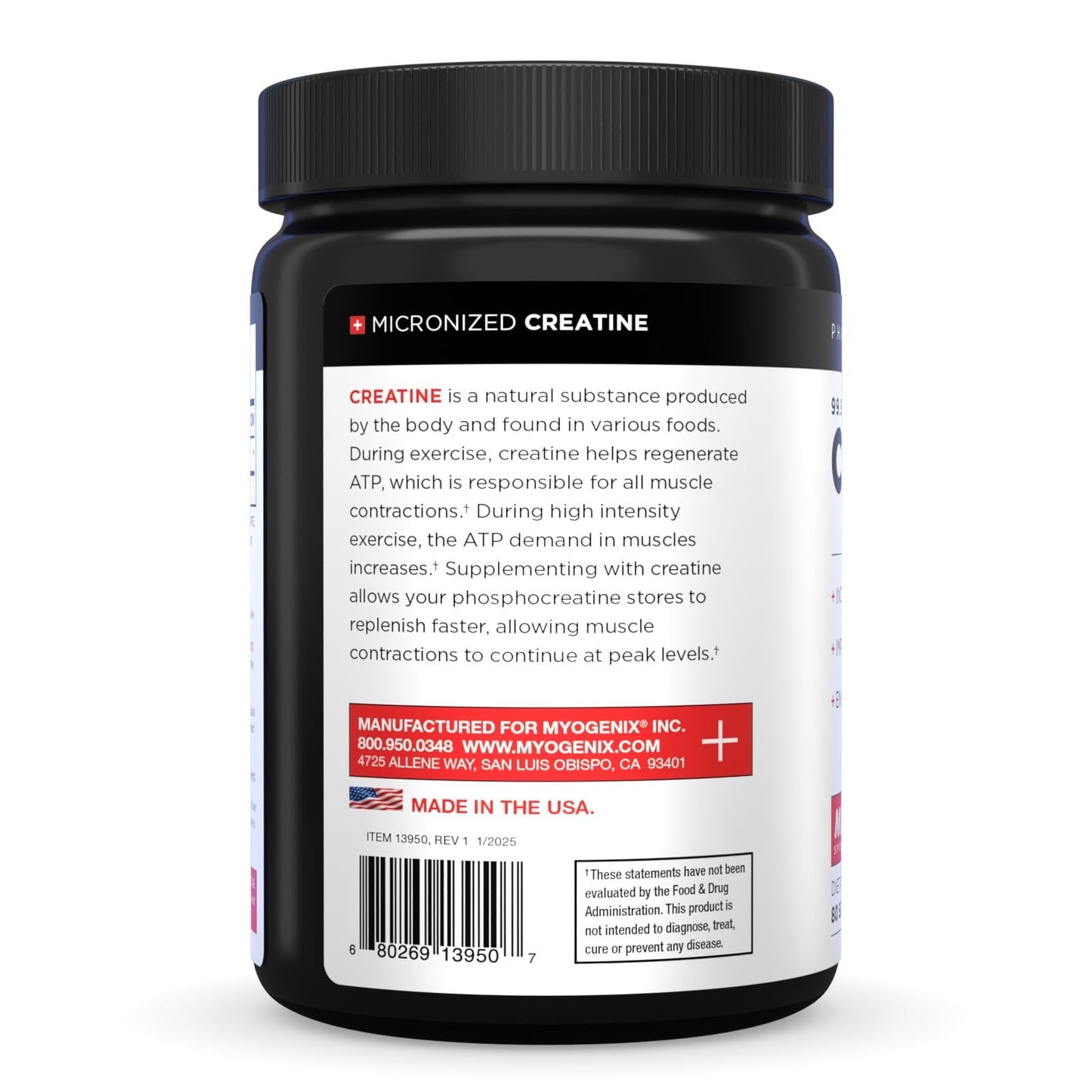 Myogenix Creatine Monohydrate Powder 14.1 oz