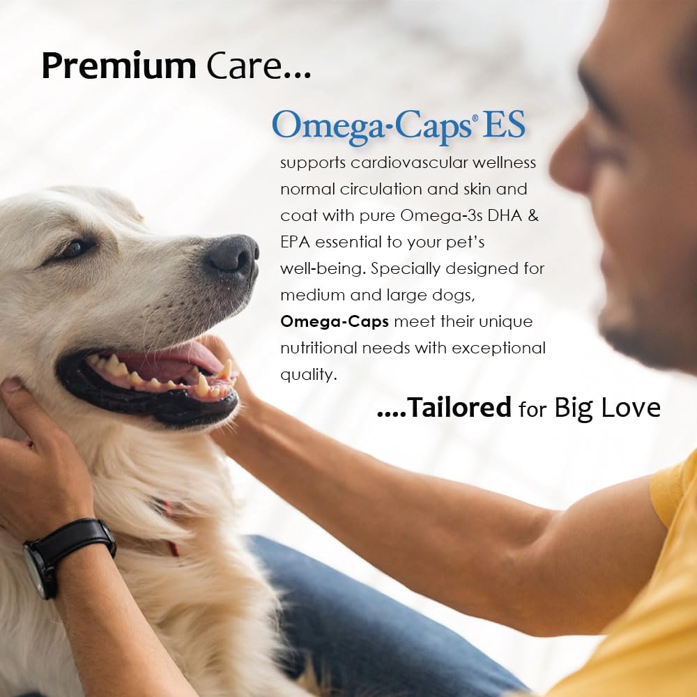 Pet Health Solutions Omega-Caps ES for Large & Giant Dogs 1 Capsule