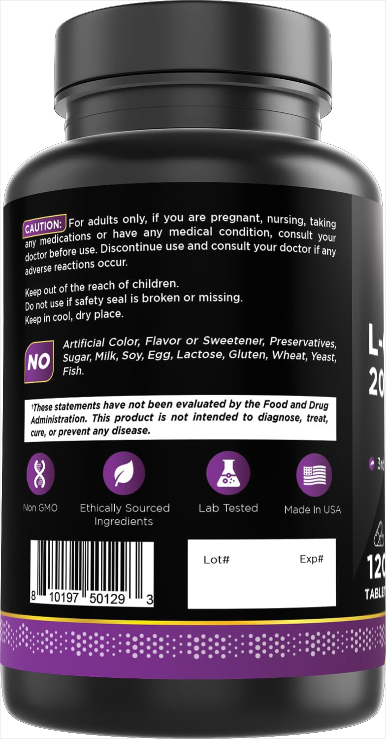 Oxify L-Citrulline 2000 mg Tablet, 120 Tablets