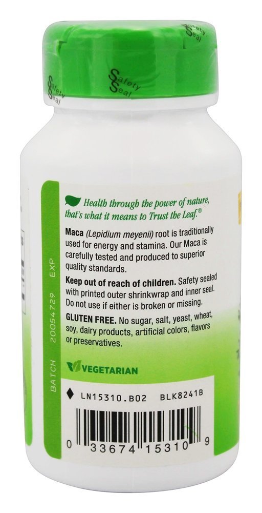 Nature's Way Maca Capsule, 100 Count