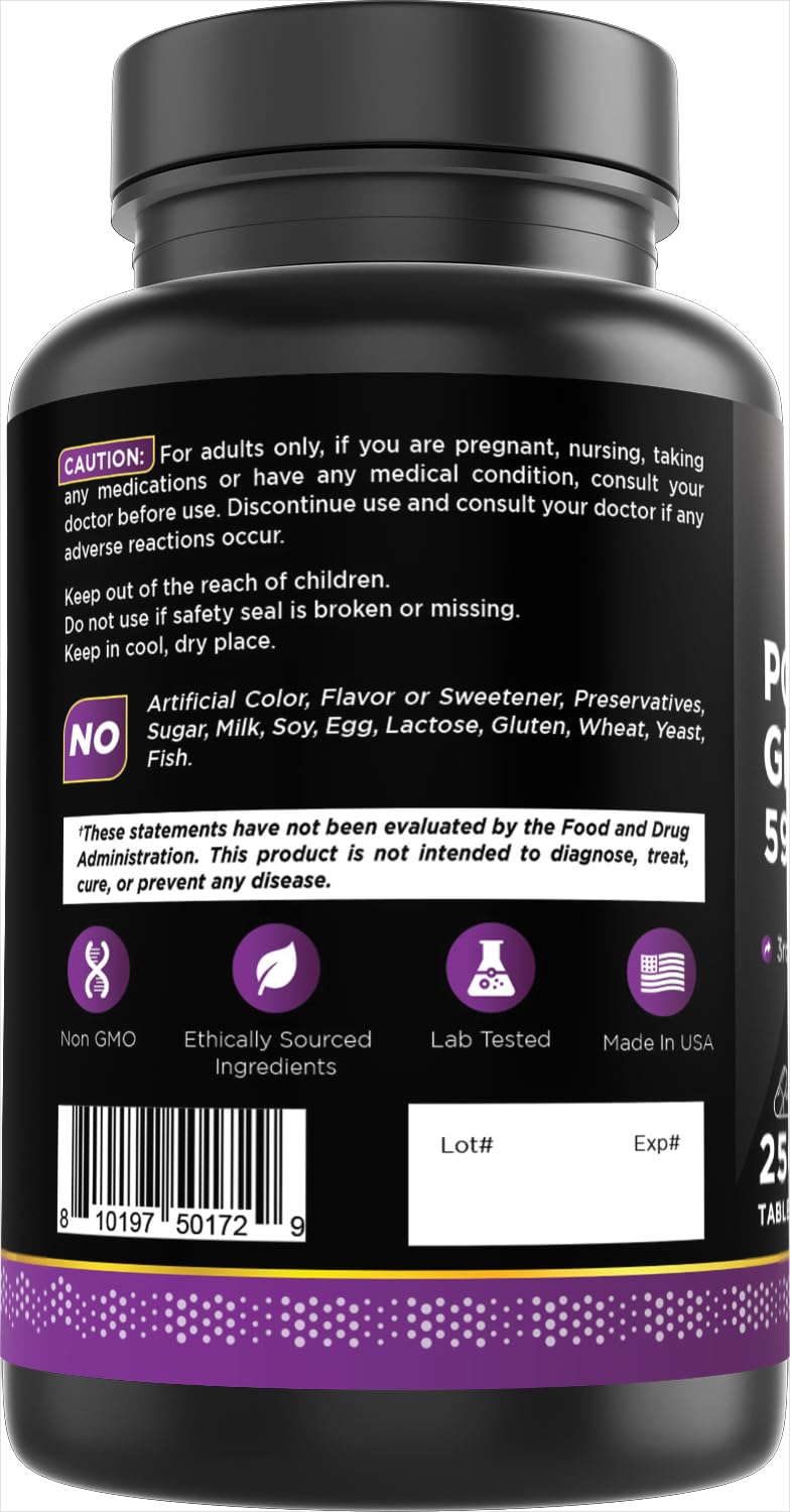 Oxify Potassium Gluconate 595 mg Tablets 250 Count
