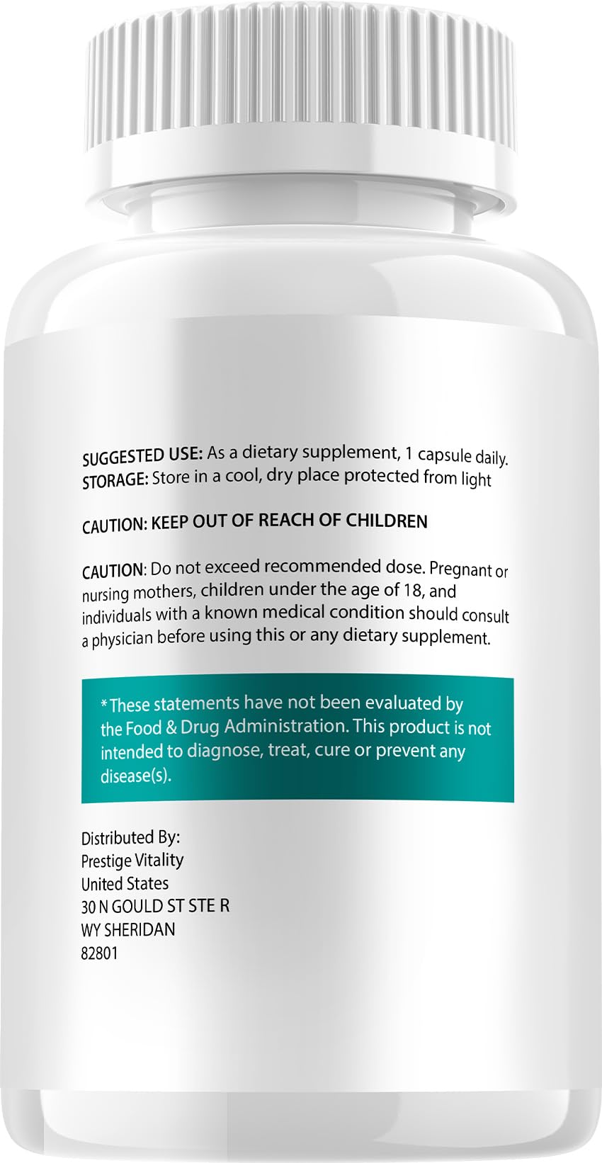 Indelo Venease Natural Blend Daily Health Supplement 120 Capsules