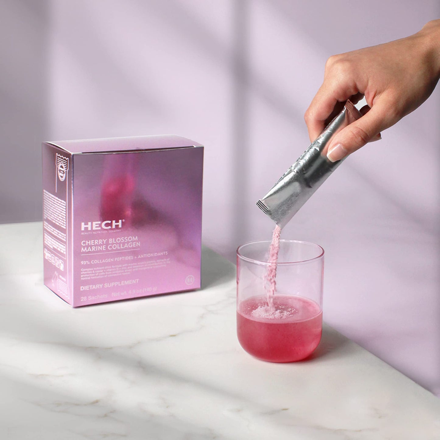 HECH Cherry Blossom Marine Collagen Sachets 0.9877