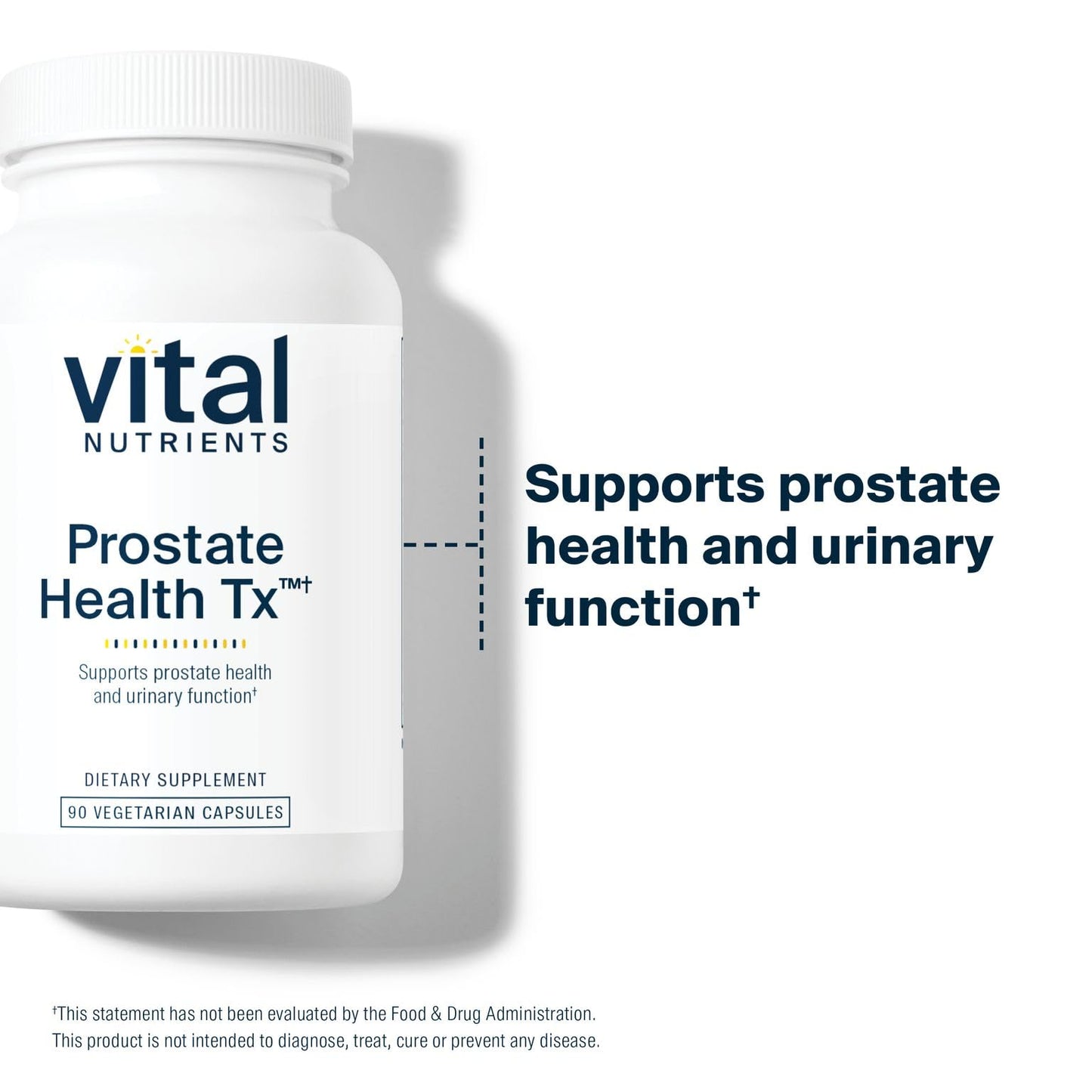 Vital Nutrients Prostate Health Tx - Evidence-Based Prostate Support Capsules, 90 Count