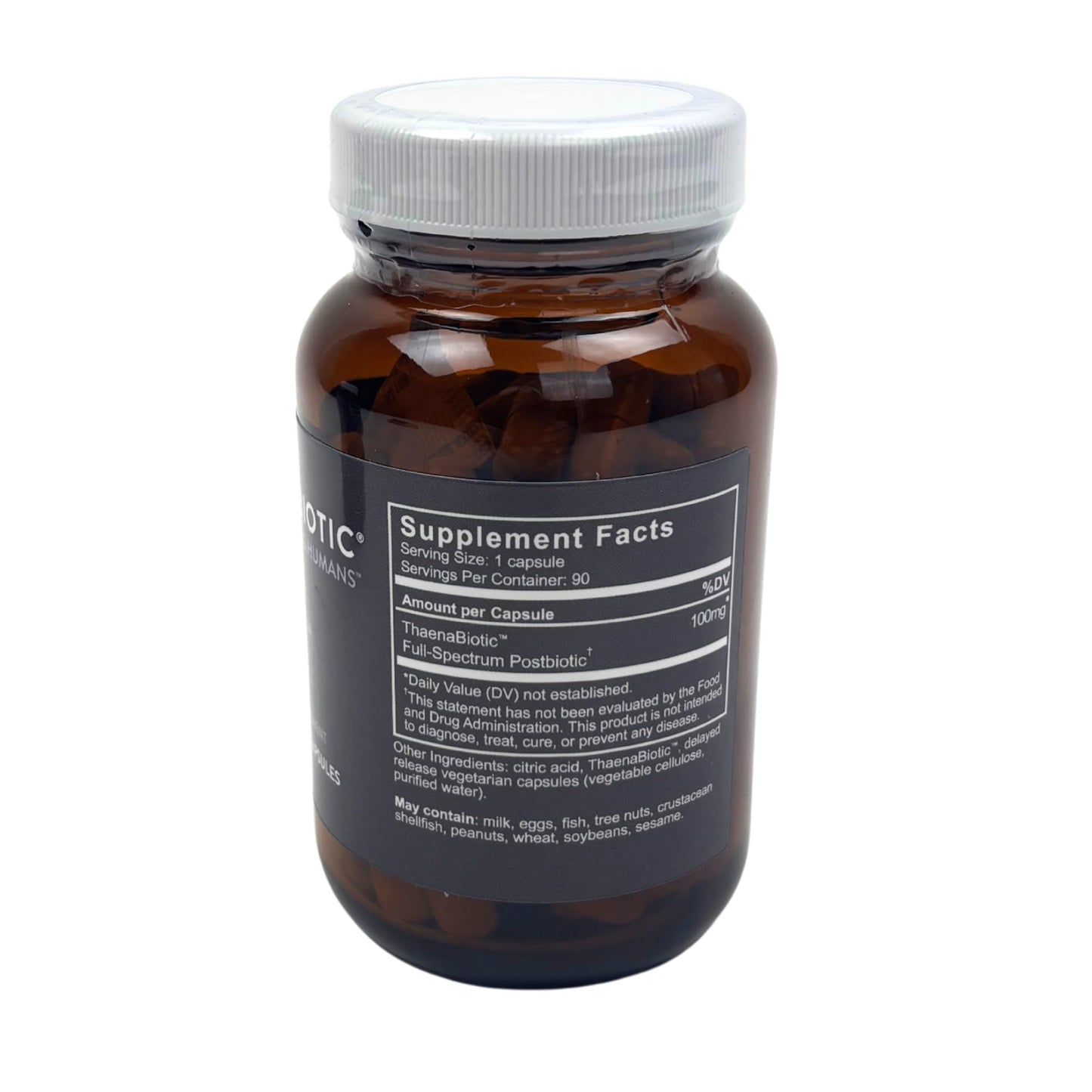 Thaena ThaenaBiotic Postbiotic Capsule, 90 Count