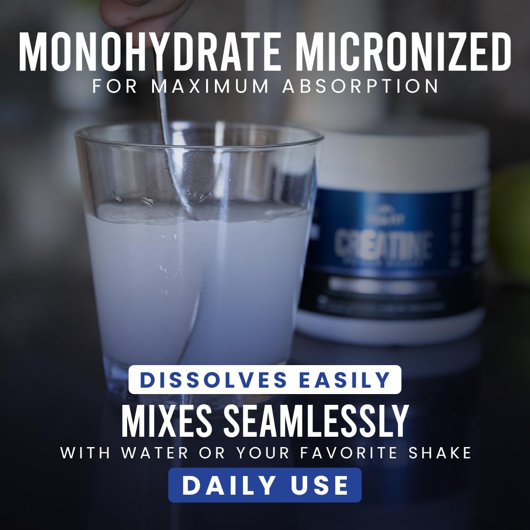Vida Fit Micronized Creatine Monohydrate Powder 10.58 Ounce