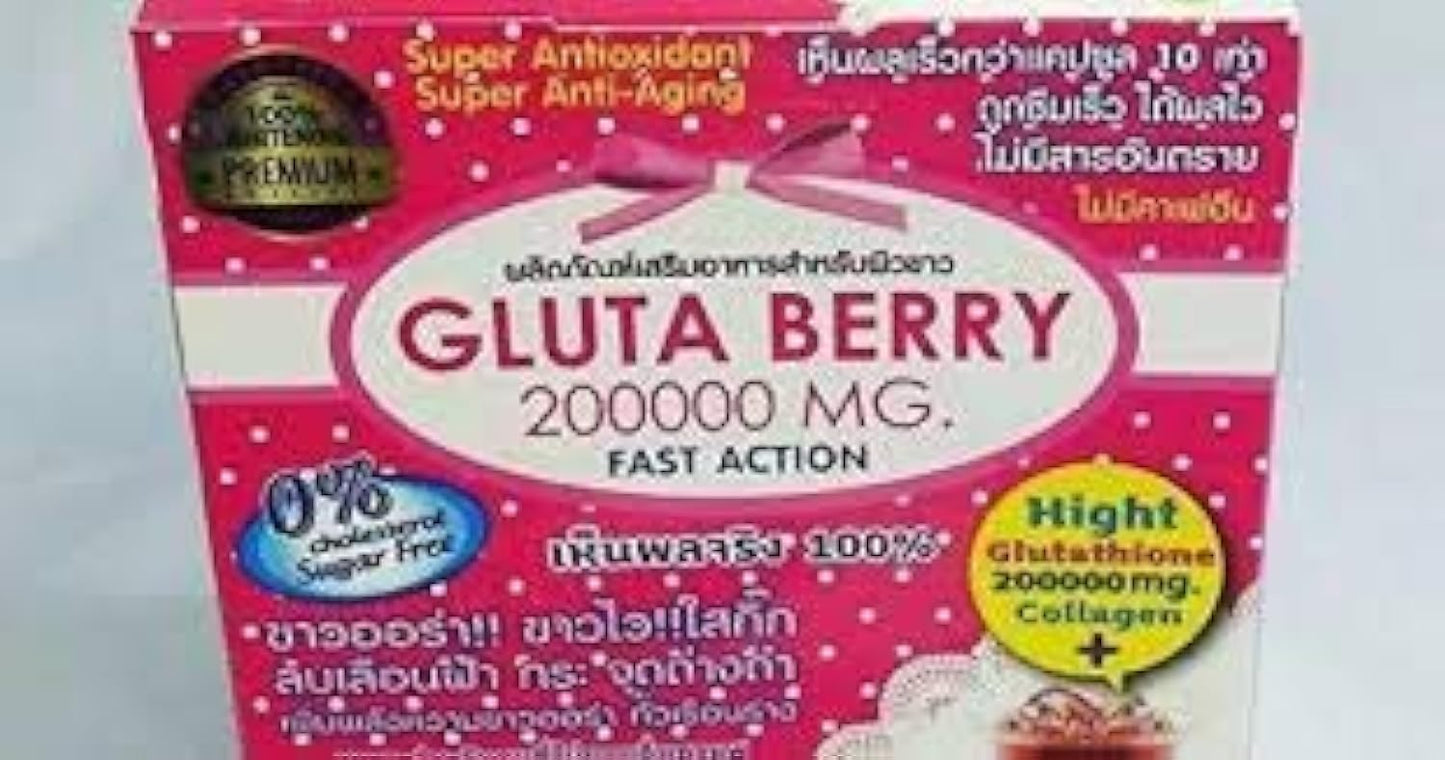 Gluta Berry 200000 mg Capsule, 1 Capsule