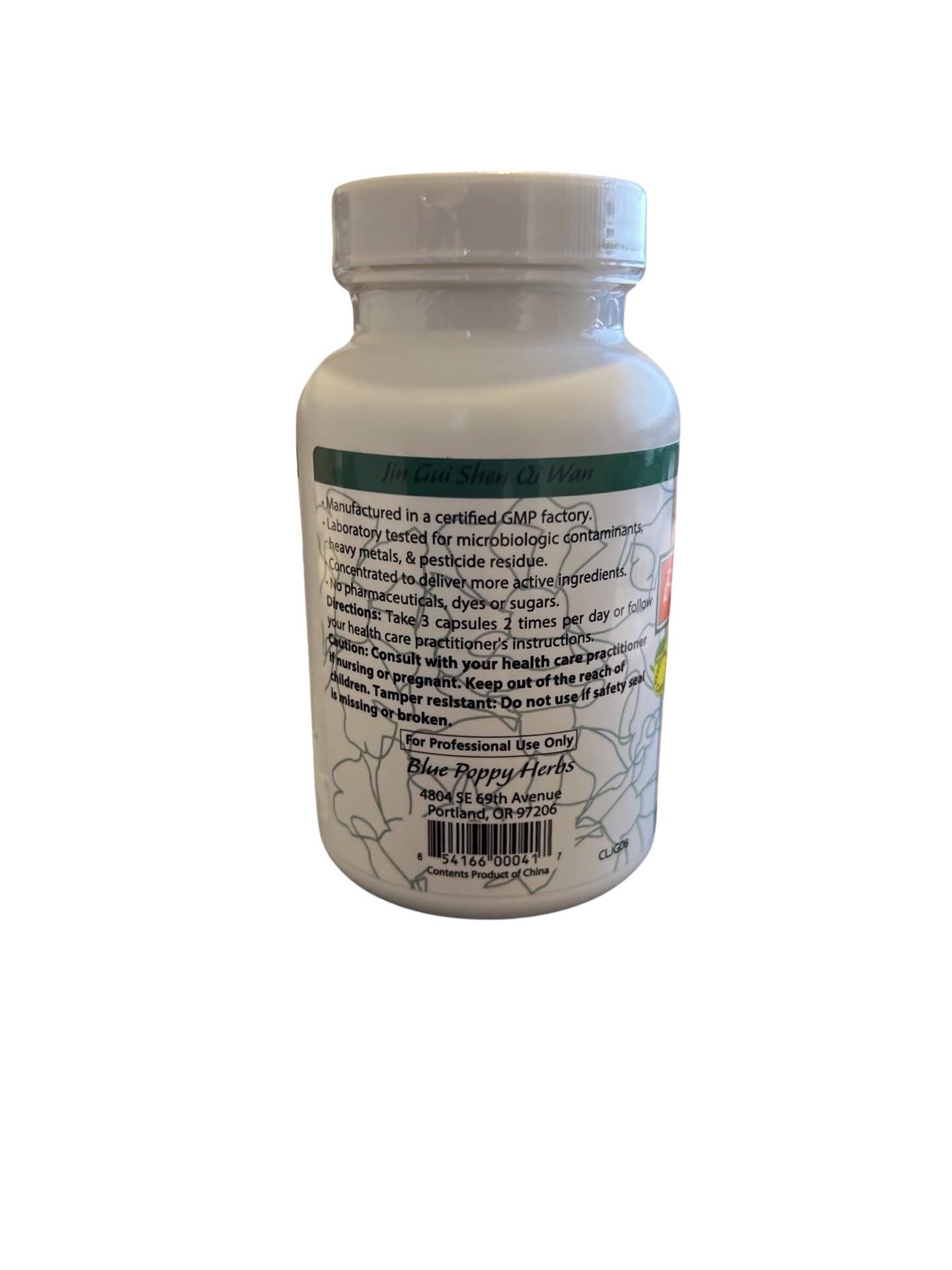 Blue Poppy Jin GUI Shen Qi Wan Capsule, 1 Count