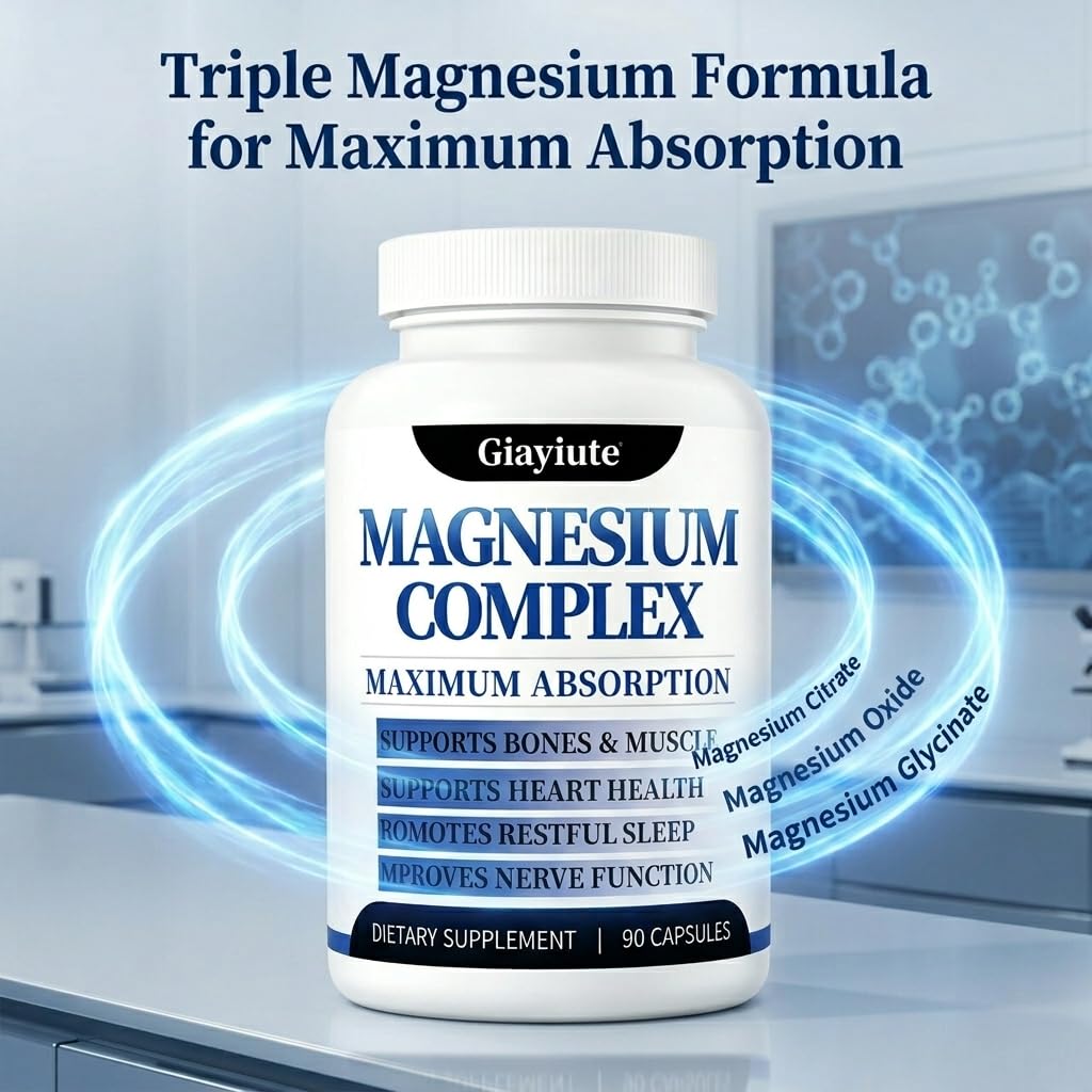 Giayiute Magnesium Complex Capsules, 90 Capsules