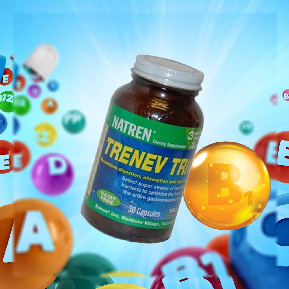 Biotherapy Natren Trenev Trio Probiotic Capsule, 30 Capsules