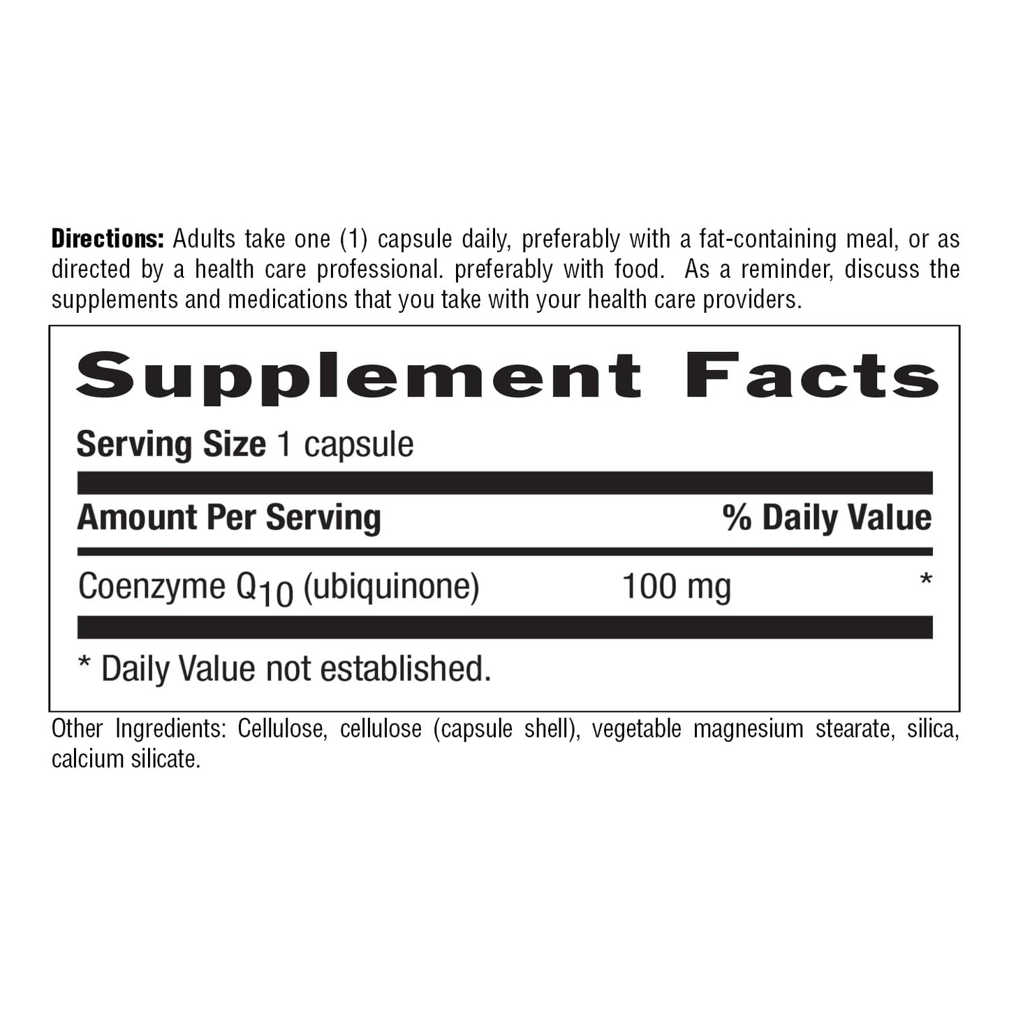 Country Life Simply CoQ10 100mg Capsule, 60 Count