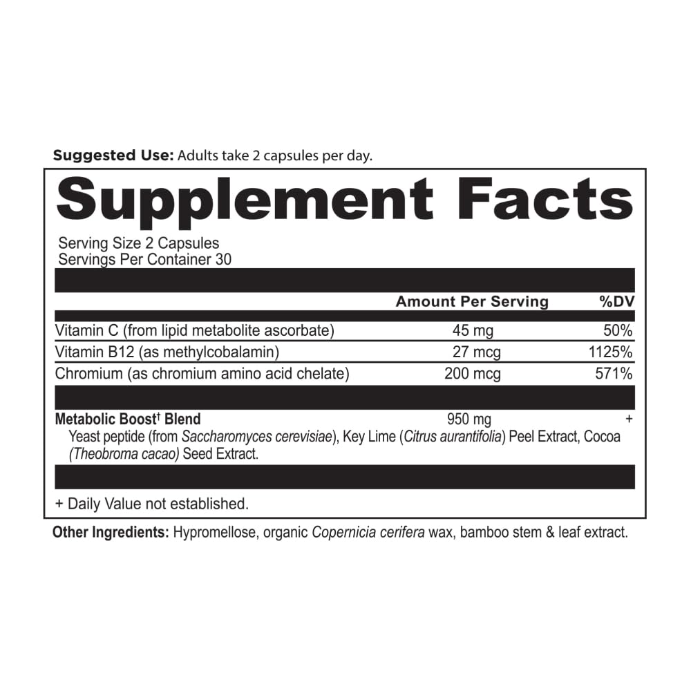 Ancient Nutrition Active Peptides Metabolism Capsules 60 Count