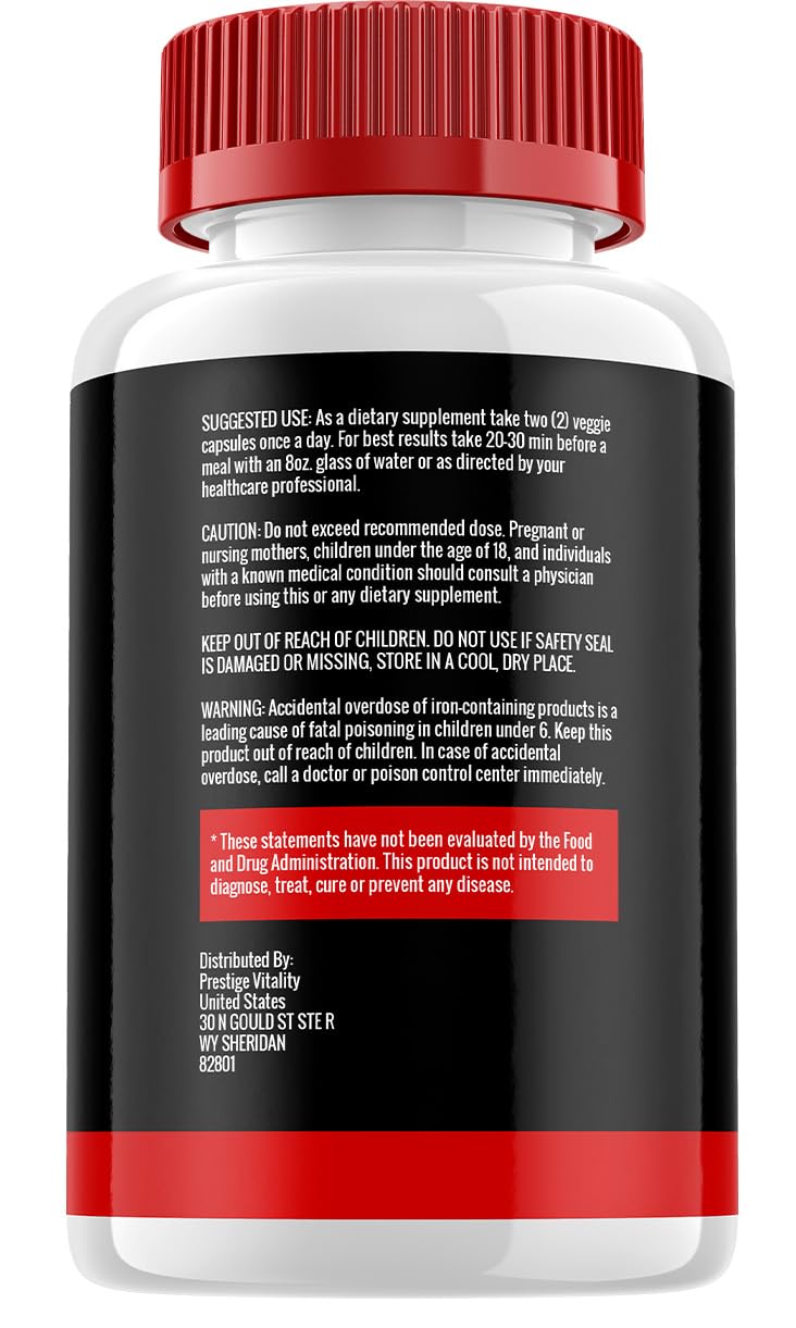 Indelo Erox Plus for Men Capsules, Erox Plus Vitamin Complex Pills, Official Formula Dietary Supplement, 60 Capsules