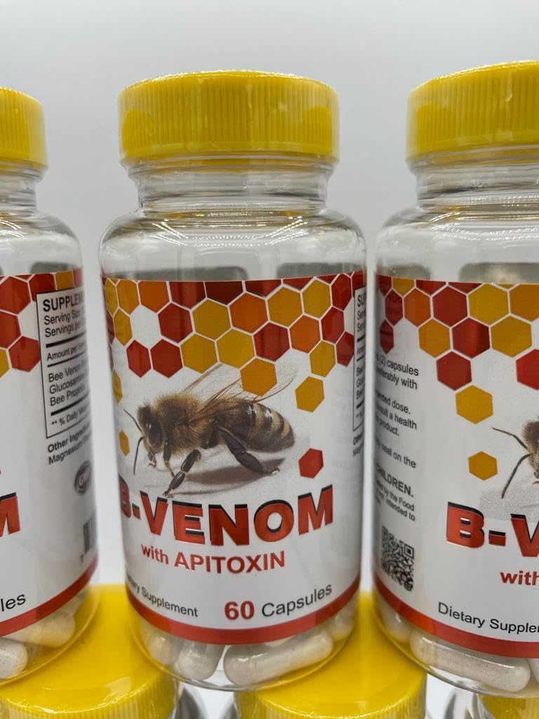 Generic Bee Venom with Glucosamine Sulfate Capsules 60 Count
